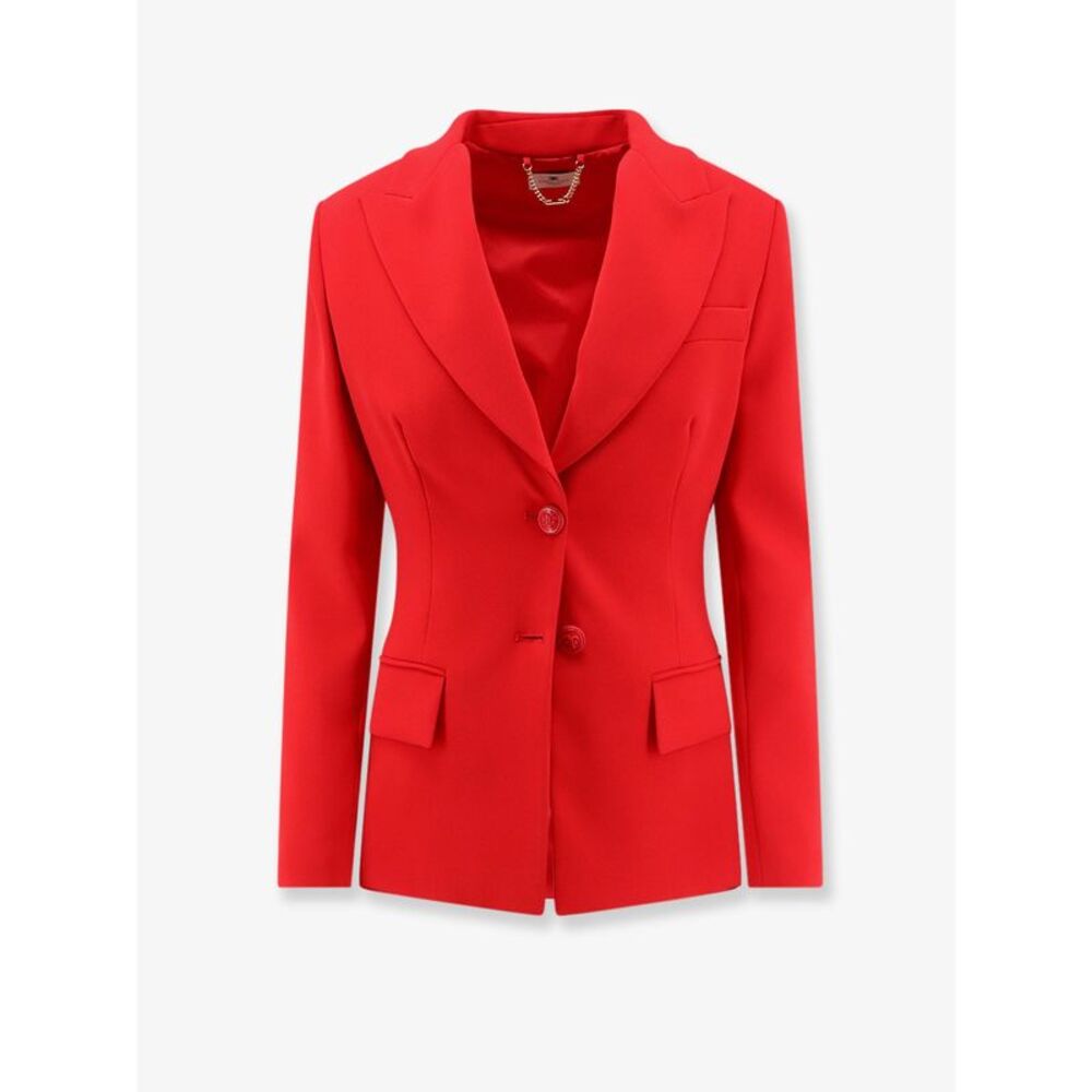 Elisabetta Franchi Women Fitted Blazer With Laces On The Back